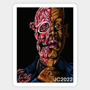 Breaking Bad “Face Off” Gustavo Fring portrait (original) Sticker